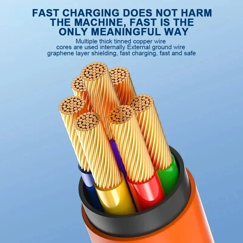 120w 6A Fast Charge Usb Type C Data Cable 180 Degree Rotating Gaming Elbow Cable For Xiaomi Mobile Phone Charger Usb Data Cable